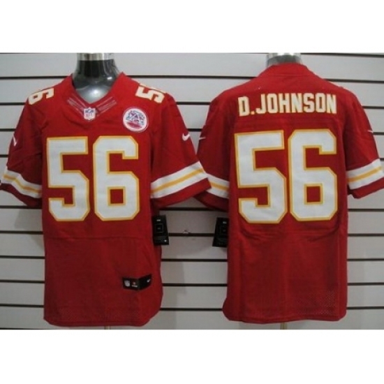 Nike Kansas City Chiefs 56 Derrick Johnson Red Elite NFL Jersey Nike Kansas City Chiefs 56 Derrick Johnson Red Elite NFL Jersey