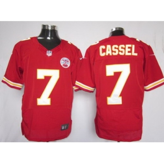 Nike Kansas City Chiefs 7 Matt Cassel Red Elite NFL Jersey Nike Kansas City Chiefs 7 Matt Cassel Red Elite NFL Jersey