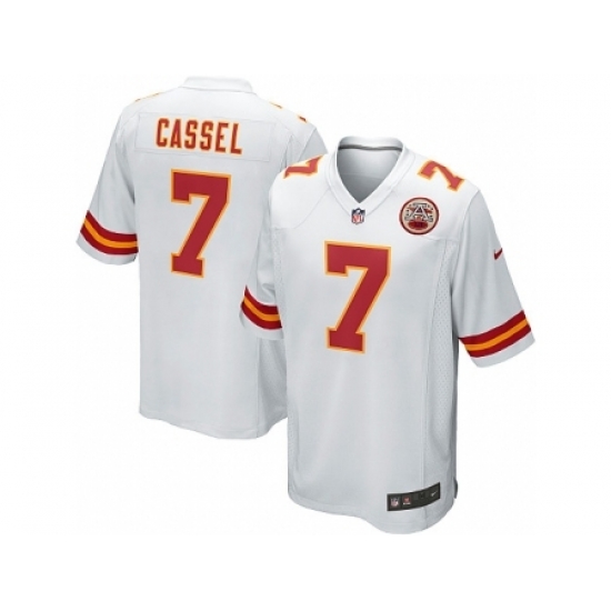 Nike Kansas City Chiefs 7 Matt Cassel White Game NFL Jersey Nike Kansas City Chiefs 7 Matt Cassel White Game NFL Jersey