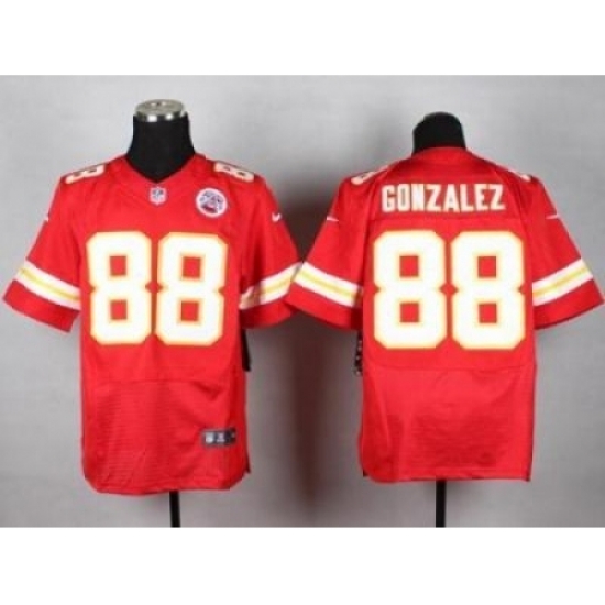 Nike Kansas City Chiefs 88 Tony Gonzalez Red Elite NFL Jersey Nike Kansas City Chiefs 88 Tony Gonzalez Red Elite NFL Jersey
