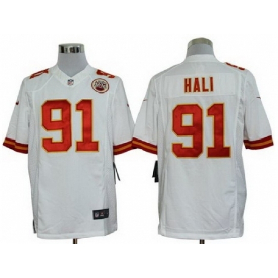Nike Kansas City Chiefs 91 Tamba Hali White LIMITED NFL Jersey Nike Kansas City Chiefs 91 Tamba Hali White LIMITED NFL Jersey