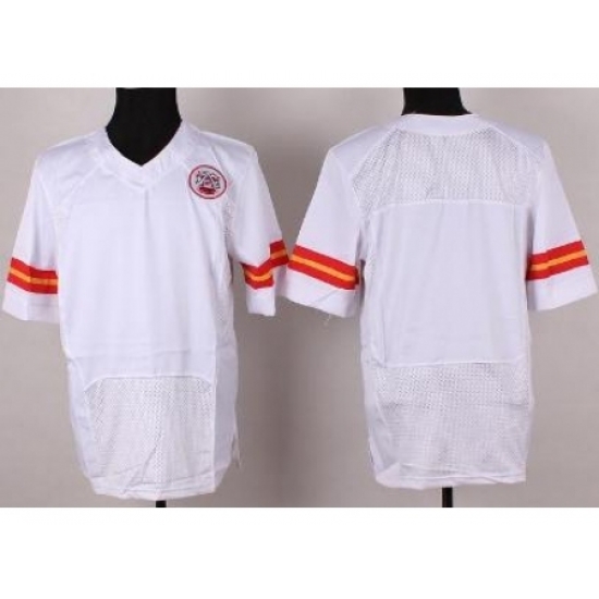 Nike Kansas City Chiefs Blank White Elite NFL Jersey Nike Kansas City Chiefs Blank White Elite NFL Jersey