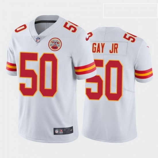 men willie gay jr. kansas city chiefs white vapor limited jersey men willie gay jr. kansas city chiefs white vapor limited jersey