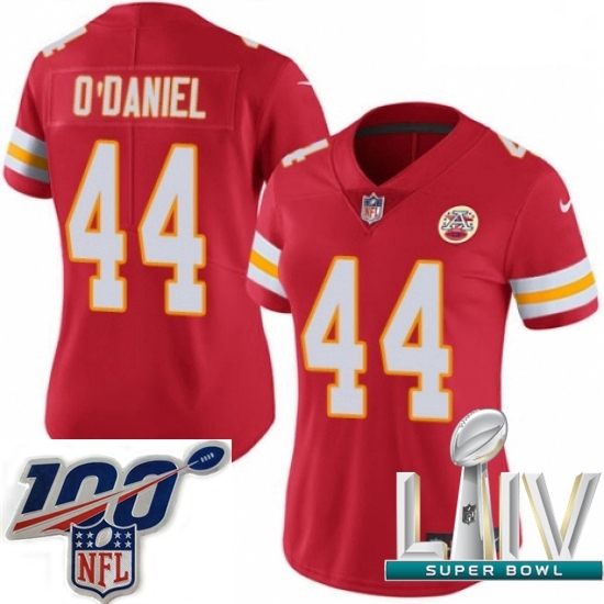 2020 Super Bowl LIV Women Nike Kansas City Chiefs #44 Dorian O'Daniel Red Team Color Vapor Untouchable Limited Player NFL Jersey 2020 Super Bowl LIV Women Nike Kansas City Chiefs #44 Dorian O'Daniel Red Team Color Vapor Untouchable Limited Player NFL Jersey