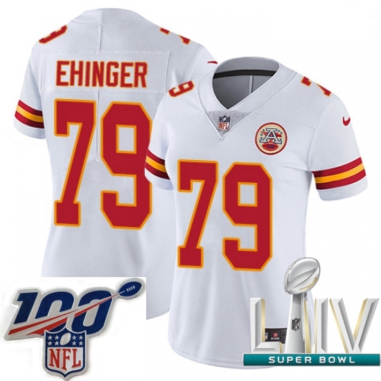 2020 Super Bowl LIV Women Nike Kansas City Chiefs #79 Parker Ehinger White Vapor Untouchable Limited Player NFL Jersey 2020 Super Bowl LIV Women Nike Kansas City Chiefs #79 Parker Ehinger White Vapor Untouchable Limited Player NFL Jersey