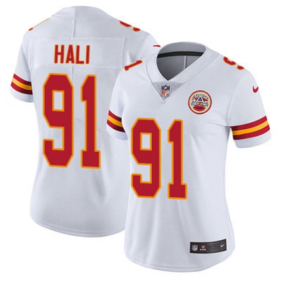 Nike Chiefs #91 Tamba Hali White Womens Stitched NFL Vapor Untouchable Limited Jersey Nike Chiefs #91 Tamba Hali White Womens Stitched NFL Vapor Untouchable Limited Jersey