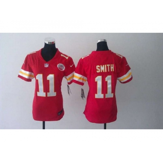 Nike Women NFL Kansas City Chiefs #11 Alex Smith Red Jerseys Nike Women NFL Kansas City Chiefs #11 Alex Smith Red Jerseys