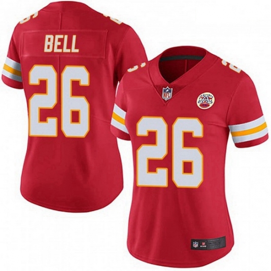 Women Kansas City Chiefs 26 Le'Veon Bell Red Color Vapor Untouchable Limited Jersey Women Kansas City Chiefs 26 Le'Veon Bell Red Color Vapor Untouchable Limited Jersey