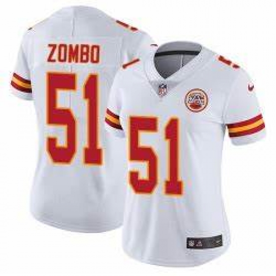 Women Nike Kansas City Chiefs #51 Frank Zombo White Vapor Untouchable Limited Player NFL Jersey Women Nike Kansas City Chiefs #51 Frank Zombo White Vapor Untouchable Limited Player NFL Jersey