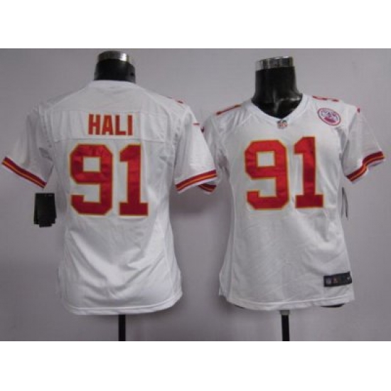 Women Nike Kansas City Chiefs 91 Tamba Hali White Nike NFL Jerseys Women Nike Kansas City Chiefs 91 Tamba Hali White Nike NFL Jerseys