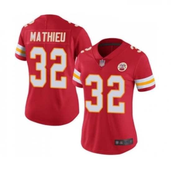Womens Kansas City Chiefs 32 Tyrann Mathieu Red Team Color Vapor Untouchable Limited Player Football Jersey Womens Kansas City Chiefs 32 Tyrann Mathieu Red Team Color Vapor Untouchable Limited Player Football Jersey