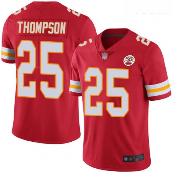 Chiefs #25 Darwin Thompson Red Team Color Youth Stitched Football Vapor Untouchable Limited Jersey Chiefs #25 Darwin Thompson Red Team Color Youth Stitched Football Vapor Untouchable Limited Jersey