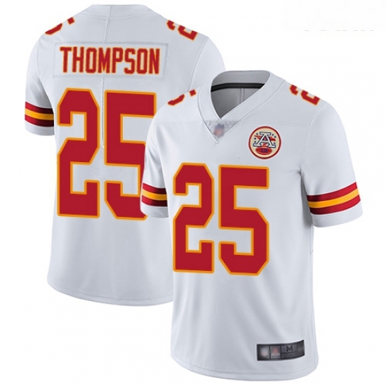 Chiefs #25 Darwin Thompson White Youth Stitched Football Vapor Untouchable Limited Jersey Chiefs #25 Darwin Thompson White Youth Stitched Football Vapor Untouchable Limited Jersey