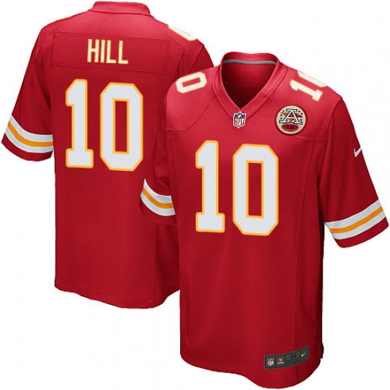 Nike Chiefs #10 Tyreek Hill Red Team Color Youth Stitched NFL Elite Jersey Nike Chiefs #10 Tyreek Hill Red Team Color Youth Stitched NFL Elite Jersey