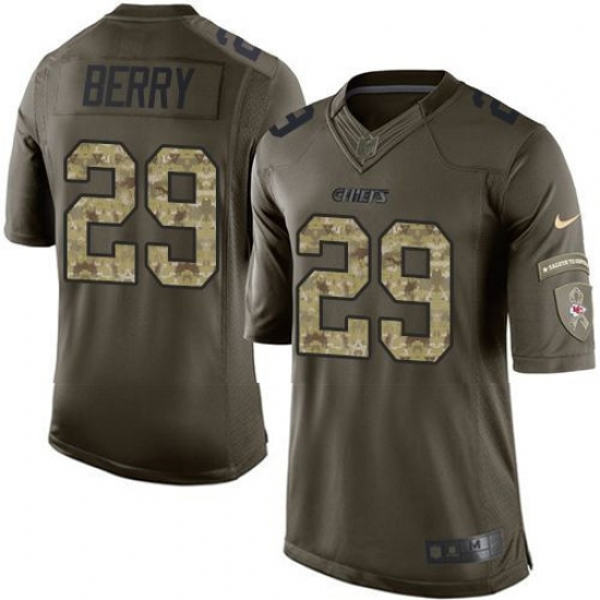 Nike Chiefs #29 Eric Berry Green Youth Stitched NFL Limited Salute to Service Jersey Nike Chiefs #29 Eric Berry Green Youth Stitched NFL Limited Salute to Service Jersey