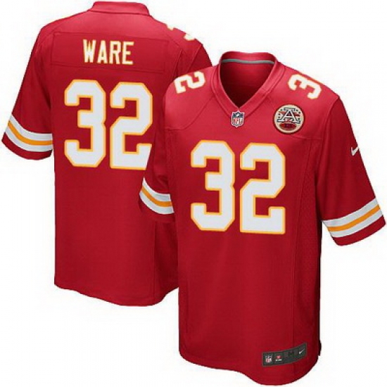 Nike Chiefs #32 Spencer Ware Red Team Color Youth Stitched NFL Elite Jersey Nike Chiefs #32 Spencer Ware Red Team Color Youth Stitched NFL Elite Jersey