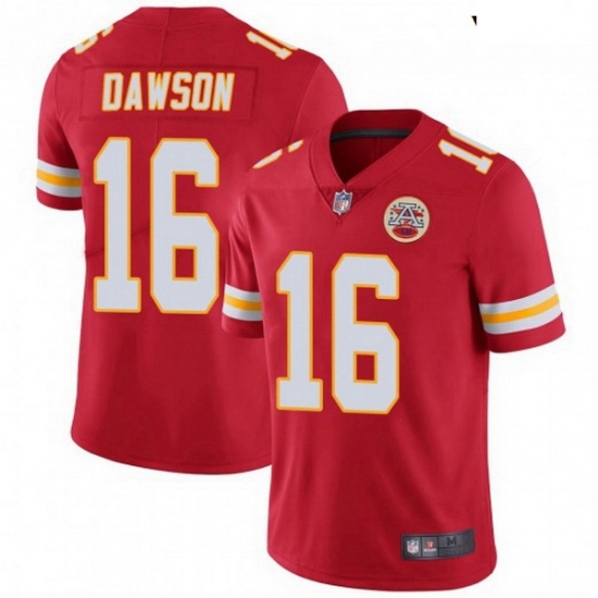 Youth Kansas City Chiefs 16 Len Dawson Red Vapor Limited Jersey Youth Kansas City Chiefs 16 Len Dawson Red Vapor Limited Jersey