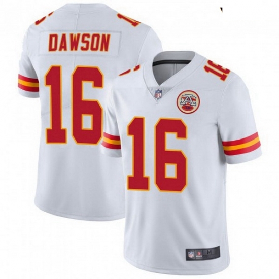 Youth Kansas City Chiefs 16 Len Dawson White Vapor Limited Jersey Youth Kansas City Chiefs 16 Len Dawson White Vapor Limited Jersey