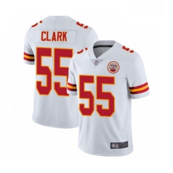 Youth Kansas City Chiefs 55 Frank Clark White Vapor Untouchable Limited Player Football Jersey Youth Kansas City Chiefs 55 Frank Clark White Vapor Untouchable Limited Player Football Jersey
