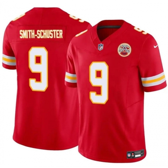 Youth Kansas City Chiefs 9 JuJu Smith Schuster Red 2023 F U S E Vapor Untouchable Limited Stitched Football Jersey Youth Kansas City Chiefs 9 JuJu Smith Schuster Red 2023 F U S E Vapor Untouchable Limited Stitched Football Jersey