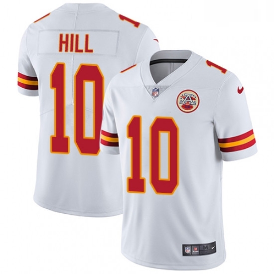 Youth Nike Kansas City Chiefs 10 Tyreek Hill White Vapor Untouchable Limited Player NFL Jersey Youth Nike Kansas City Chiefs 10 Tyreek Hill White Vapor Untouchable Limited Player NFL Jersey