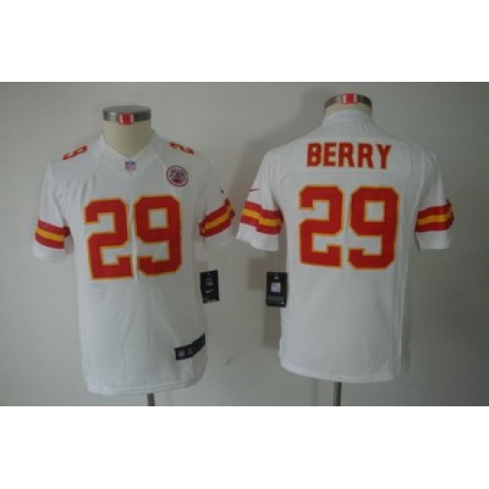 Youth Nike Kansas City Chiefs 29# Eric Berry White Limited Jerseys Youth Nike Kansas City Chiefs 29# Eric Berry White Limited Jerseys