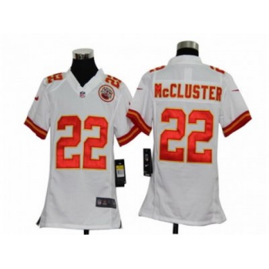 Youth Nike NFL Kansas City Chiefs #22 Dexter McCluster white Jerseys Youth Nike NFL Kansas City Chiefs #22 Dexter McCluster white Jerseys