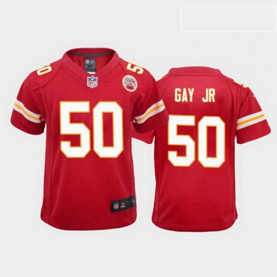 youth willie gay jr. kansas city chiefs red game jersey youth willie gay jr. kansas city chiefs red game jersey