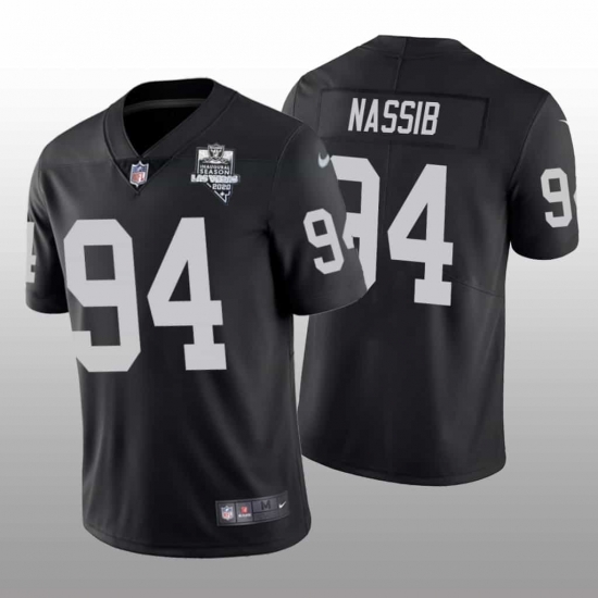 Las Vegas Raiders 4 Carl Nassib Vapor Limited Jersey Black Inaugural Jersey Las Vegas Raiders 4 Carl Nassib Vapor Limited Jersey Black Inaugural Jersey