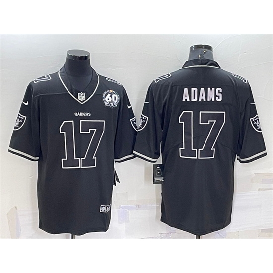 Men Las Vegas Raiders 17 Davante Adams Black Shadow Vapor Limited Stitc Men Las Vegas Raiders 17 Davante Adams Black Shadow Vapor Limited Stitc