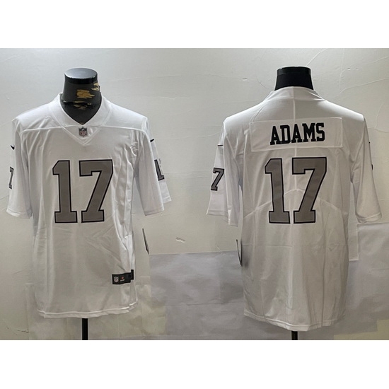 Men Las Vegas Raiders 17 Davante Adams white 2023 F U S E Vapor Untouchable Stitched Football Jersey Men Las Vegas Raiders 17 Davante Adams white 2023 F U S E Vapor Untouchable Stitched Football Jersey