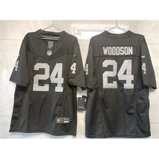 Men Las Vegas Raiders 24 Charles Woodson Black 2023 F U S E Vapor Untouchable Stitched Football Jersey Men Las Vegas Raiders 24 Charles Woodson Black 2023 F U S E Vapor Untouchable Stitched Football Jersey