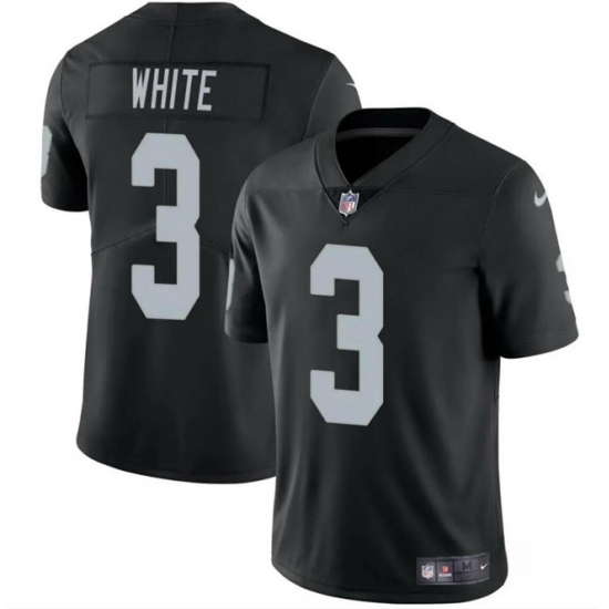 Men Las Vegas Raiders 3 Zamir White Black 2024 Vapor Stitched Football Jersey Men Las Vegas Raiders 3 Zamir White Black 2024 Vapor Stitched Football Jersey