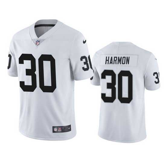 Men Las Vegas Raiders 30 Duron Harmon White Vapor Untouchable Limited Stitched Jersey Men Las Vegas Raiders 30 Duron Harmon White Vapor Untouchable Limited Stitched Jersey