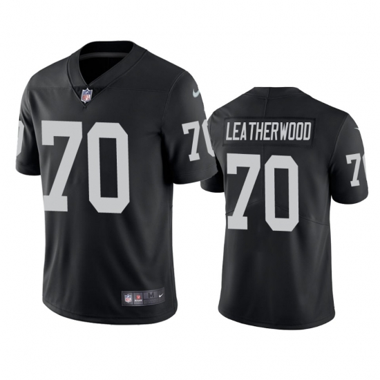 Men Las Vegas Raiders 70 Alex Leatherwood Black Vapor Limited 2021 NFL Draft Jersey Men Las Vegas Raiders 70 Alex Leatherwood Black Vapor Limited 2021 NFL Draft Jersey