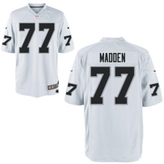 Men Las Vegas Raiders 77 John Madden White Vapor Limited Jersey Men Las Vegas Raiders 77 John Madden White Vapor Limited Jersey