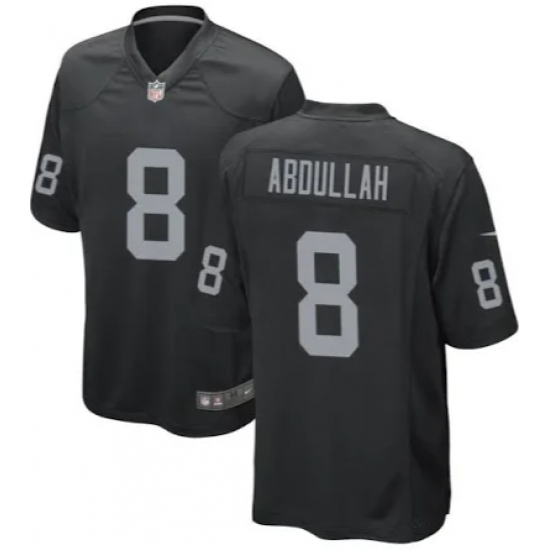 Men Las Vegas Raiders Abdullah Black F U S E Stitched NFL Jersey Men Las Vegas Raiders Abdullah Black F U S E Stitched NFL Jersey