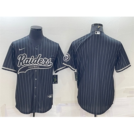 Men Las Vegas Raiders Blank Black With Patch Cool Base Stitched Baseball Jersey Men Las Vegas Raiders Blank Black With Patch Cool Base Stitched Baseball Jersey