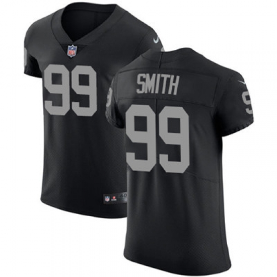 Men Nike Raiders #99 Aldon Smith Black Team Color Stitched NFL Vapor Untouchable Elite Jersey Men Nike Raiders #99 Aldon Smith Black Team Color Stitched NFL Vapor Untouchable Elite Jersey