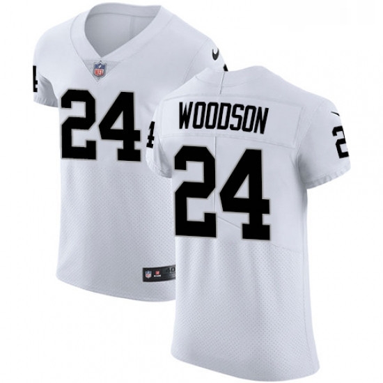Mens Nike Oakland Raiders 24 Charles Woodson White Vapor Untouchable Elite Player NFL Jersey Mens Nike Oakland Raiders 24 Charles Woodson White Vapor Untouchable Elite Player NFL Jersey