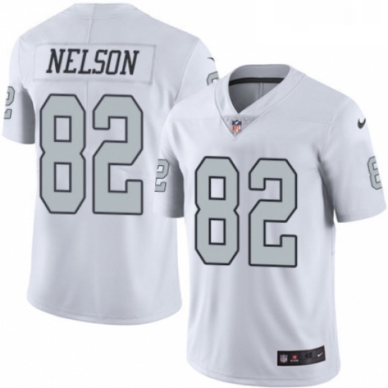 Mens Nike Oakland Raiders 82 Jordy Nelson Limited White Rush Vapor Untouchable NFL Jersey Mens Nike Oakland Raiders 82 Jordy Nelson Limited White Rush Vapor Untouchable NFL Jersey