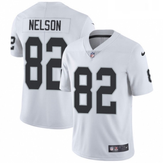 Mens Nike Oakland Raiders 82 Jordy Nelson White Vapor Untouchable Limited Player NFL Jersey Mens Nike Oakland Raiders 82 Jordy Nelson White Vapor Untouchable Limited Player NFL Jersey