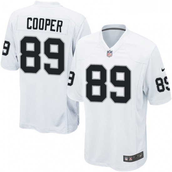 Mens Nike Oakland Raiders 89 Amari Cooper Game White NFL Jersey Mens Nike Oakland Raiders 89 Amari Cooper Game White NFL Jersey