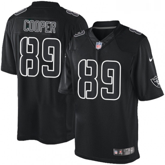 Mens Nike Oakland Raiders 89 Amari Cooper Limited Black Impact NFL Jersey Mens Nike Oakland Raiders 89 Amari Cooper Limited Black Impact NFL Jersey