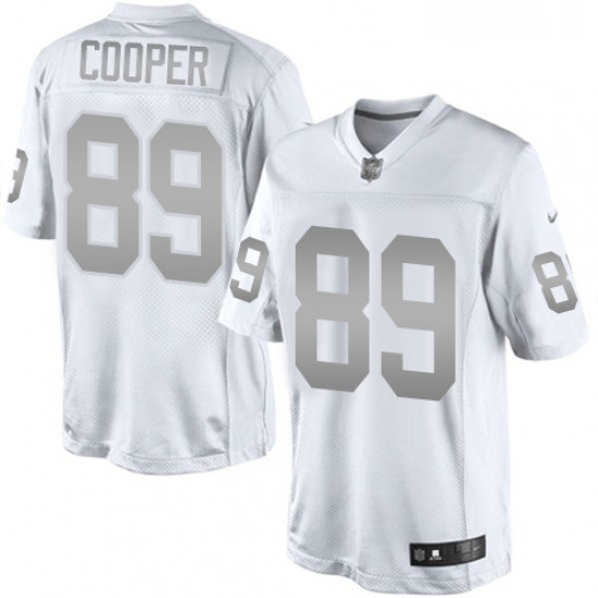 Mens Nike Oakland Raiders 89 Amari Cooper Limited White Platinum NFL Jersey Mens Nike Oakland Raiders 89 Amari Cooper Limited White Platinum NFL Jersey