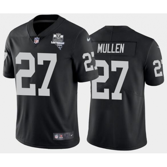 Men's Oakland Raiders Black #27 Trayvon Mullen 2020 Inaugural Season Vapor Limited Stitched NFL Jersey Men's Oakland Raiders Black #27 Trayvon Mullen 2020 Inaugural Season Vapor Limited Stitched NFL Jersey