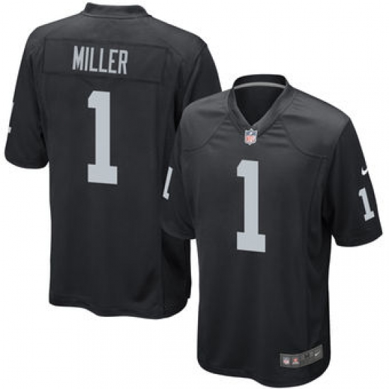 Men's Oakland Raiders Kolton Miller Nike Black 2018 NFL Draft First Round Pick Elite Jersey Men's Oakland Raiders Kolton Miller Nike Black 2018 NFL Draft First Round Pick Elite Jersey