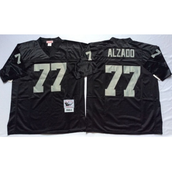 Mitchell And Ness Raiders #77 lyle alzado balck Throwback Stitched NFL Jersey Mitchell And Ness Raiders #77 lyle alzado balck Throwback Stitched NFL Jersey