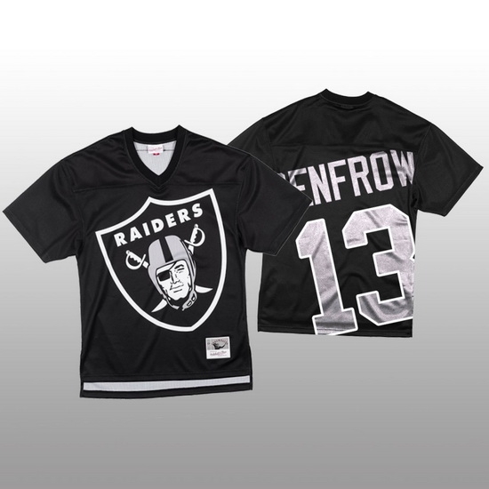 NFL Las Vegas Raiders 13 Hunter Renfrow Black Men Mitchell 26 Nell Big Face Fashion Limited NFL Jersey NFL Las Vegas Raiders 13 Hunter Renfrow Black Men Mitchell 26 Nell Big Face Fashion Limited NFL Jersey