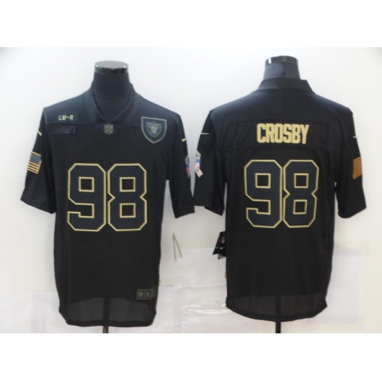Nike Las Vegas Raiders 98 Maxx Crosby Black 2020 Salute To Service Limited Jersey Nike Las Vegas Raiders 98 Maxx Crosby Black 2020 Salute To Service Limited Jersey